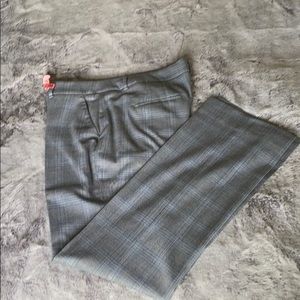 Blue/Gray Plaid Pants SPRING CLEANING